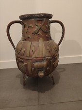 Jarre Cuivre Motif Laiton