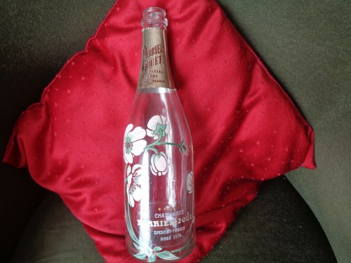 Bouteille vide champagne - bouteille,