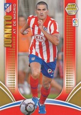 041 JUANITO # ATLETICO MADRID CARD PANINI MEGA CRACKS LIGA 2010