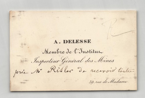 Achille delesse géologue - delesse,