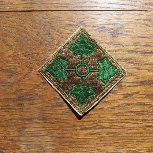 Ww2 patch insigne 4 th - -,
