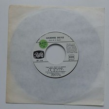 LUCIENNE DELYLE Le rififi Sur les quais du vieux Paris SP114 JUKE BOX  RTL