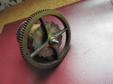 TAMBOUR BARILLET Horloge COMTOISE DATE XVIII° MOUVEMENT PIECE DETACHEE Clock Uhr