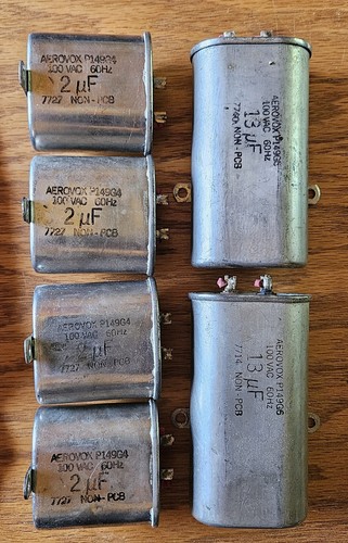 Klipsch scala capacitors - la,