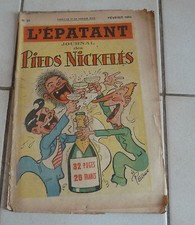LES  PIEDS NICKELÉS  Journal des pieds nickelés  N°  20 série 1   fev26   