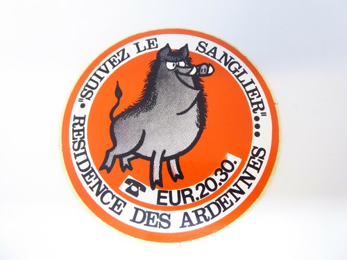 Autocollant sticker vintage - autocollant,