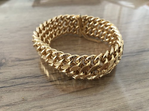Bracelet americaine 18 - bracelet, or