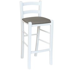 Tabouret En Bois Blanc Avec
