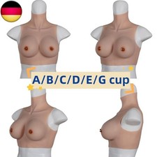 Formes de poitrine en silicone plastron faux seins pour travestis transgenres