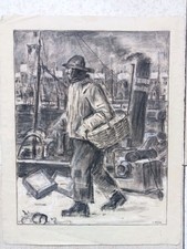 Dessin Ancien Pêcheurs