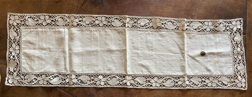 Long chemin table dentelle - long,