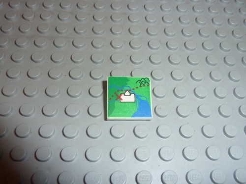 Lego tile with - x,