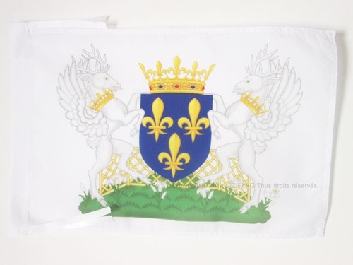 Drapeau blason royaume - blason,