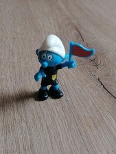 KINDER SURPRISE FIGURINE MONTABLE SCHTROUMPF Football Foot - Arbitre De Touche 