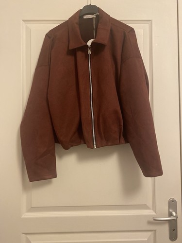 Veste femme marron courte