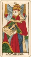 carte de tarot mamanmiyuki taille standard tarot classique de Marseille...