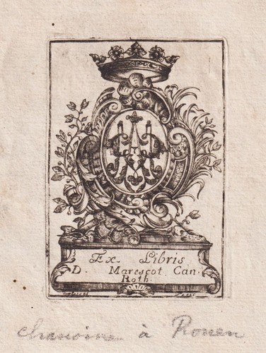 Exlibris marescot normandie - exlibris,