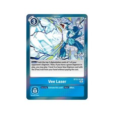 Digimon TCG BT12-101 Vee Laser