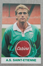 Carte football 1989 1990 ASSE Joueur  PIERRE HAON  ST Etienne Casino