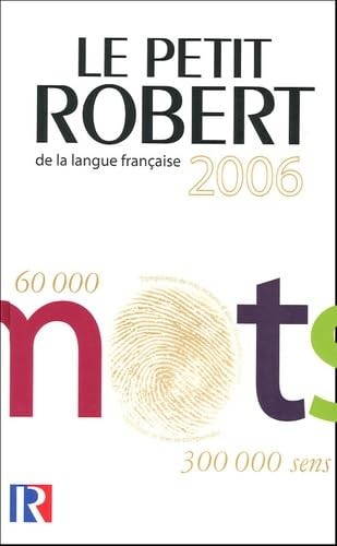 Petit robert dictionnaire - le,