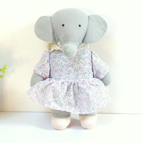 Doudou éléphant baby dior - éléphant,
