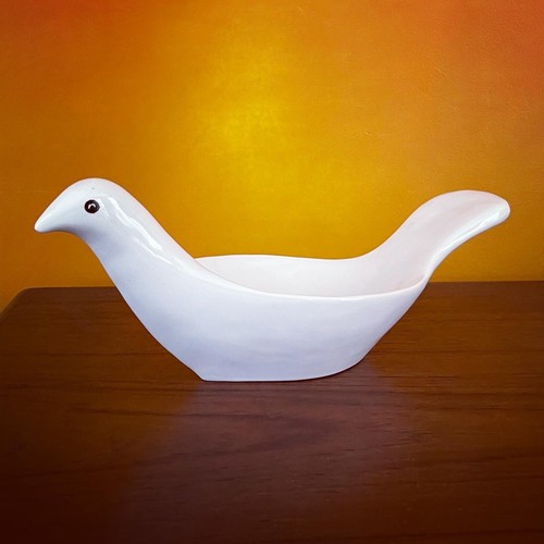 Importante coupe colombe - , en