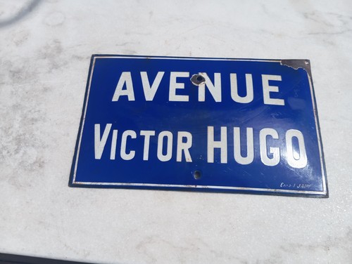 Ancienne plaque emaillee - ancienne,