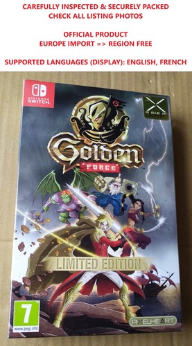 Golden force nintendo switch - force,