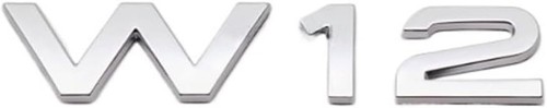 Abs chrome noir - abs, lettres