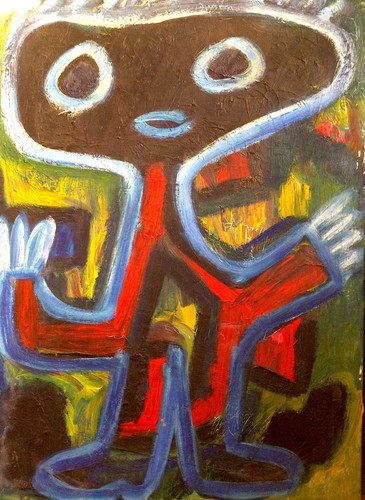 Tableau art brut - art,