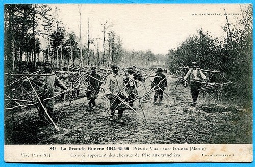 Cpa ville sur tourbe - cpa,
