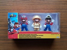PACK 3 FIGURINES SUPER MARIO ODYSSEY - NINTENDO SWITCH - Coffret en ETAT NEUF