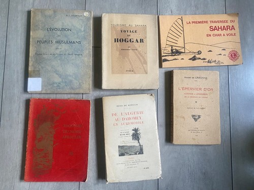 Lot livres afrique nord - lot,
