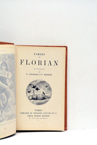 Livre ancien florian fables - ancien,