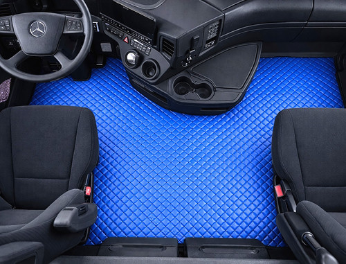 Tapis sol cuir - sol, en