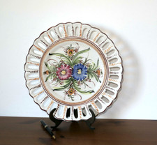 Grand plat ancien en ceramique