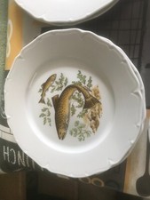 Service à poisson porcelaine