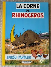 TL GOLDEN CREEK FRANQUIN SPIROU " CORNE DU RHINO " N°/495 EX ETAT NEUF