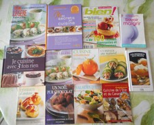 lot 13 livres revues recette