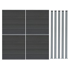 Kit Clôture 4 Panneaux