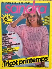 CATALOGUE SANDRA TRICOT PRINTEMPS VINTAGE