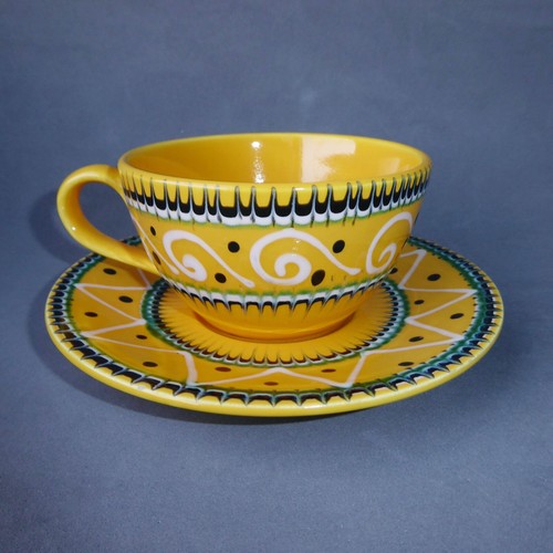 Tasse soucoupe faïence - soucoupe,