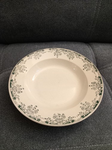 Assiette creuse terre - terre, de