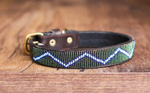 Collier pour chien cuir - pour,
