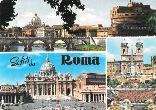 Carte postale rome - rome,