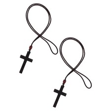  2 Pcs Collier Religieux Pour