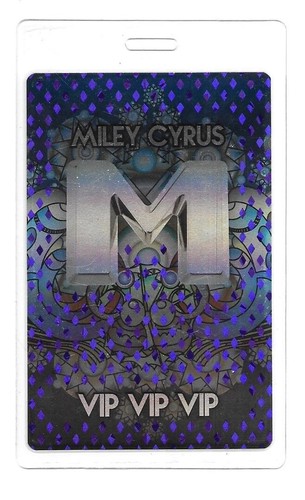 Rare pass concert miley - pass,