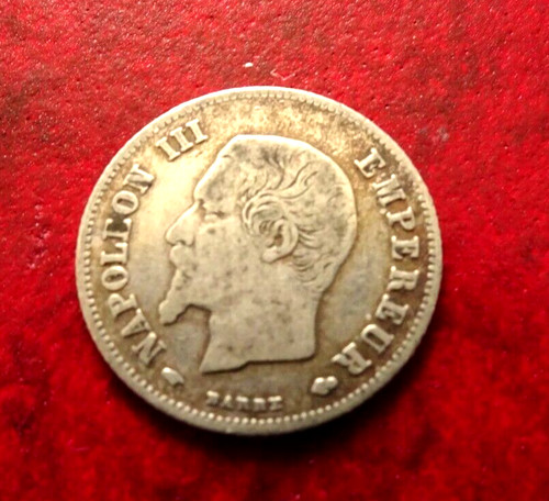 Centimes 1858 ancre et - centimes,