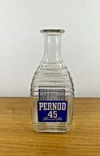 Carafe publicitaire ancienne Double Faces PERNOD 45 PASTIS 51