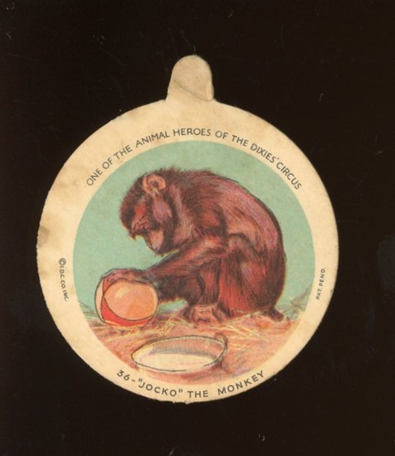 1930 dixie lids animal - lids,